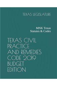Texas Civil Practice and Remedies Code 2019 Budget Edition