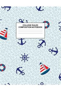College Ruled Composition Notebook