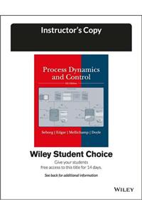 Process Dynamics and Control