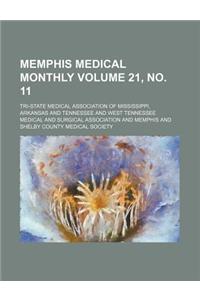 Memphis Medical Monthly Volume 21, No. 11
