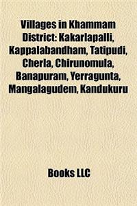 Villages in Khammam District