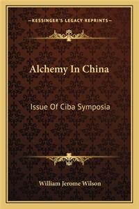 Alchemy in China