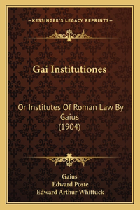 Gai Institutiones