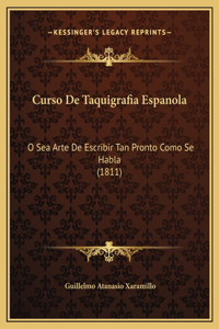 Curso De Taquigrafia Espanola