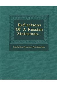 Reflections of a Russian Statesman...