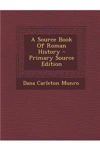 A Source Book of Roman History
