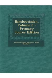 Bambocciaden, Volume 3