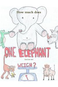 How Much Does One Elephant Weigh?