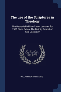 use of the Scriptures in Theology