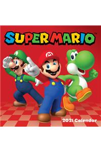 Super Mario 2021 Wall Calendar