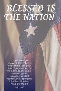 Let Righteousness Spring Patriotic Bulletin (Pack of 100)