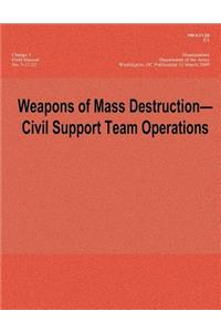 Weapons of Mass Destruction - Civil Support Team Operations - Change 1 (FM 3-11.22; C1)