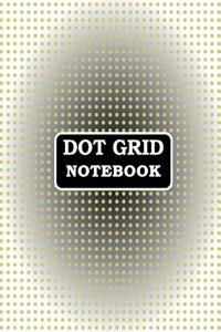 Dot Grid Notebook: 1/4 Inch Grid (0.25), 120 Pages, Double Sided