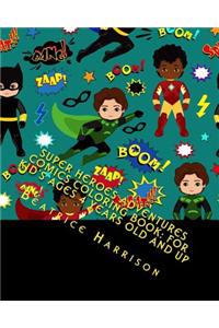 Super Heroes Adventures Comics Coloring Book