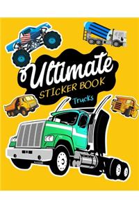 Ultimate Sticker Book Trucks