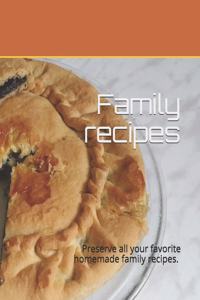 Family recipes