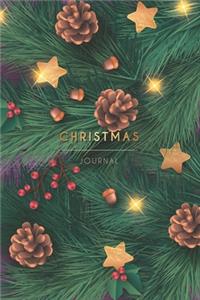 Christmas Tree Journal: Purple Cover Edition, Blank Lined Journal for Holiday Christmas Lists, Planning, Shopping, Gifts, Memories and More