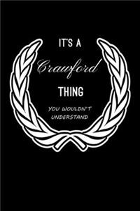 It's A Crawford Thing, You Wouldn't Understand