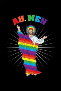 Schwuler Jesus Notizbuch Ah Men