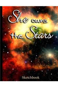 She Owns the Stars Sketchbook