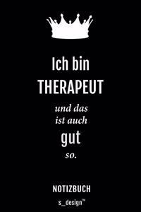 Notizbuch für Therapeuten / Therapeut / Therapeutin