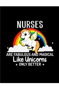 Nurses Are Fabulous And Magical Like Unicorns Only Better