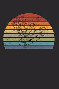 Skateboarden Skateboard Notizbuch