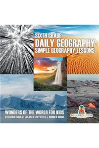 Sixth Grade Daily Geography