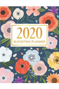 2020 Budgeting Planner: Daily Weekly & Monthly Calendar Expense Tracker Organizer For Budget Planner And Financial Planner Workbook 2020 Financial Planner Navy Blue Cover 2