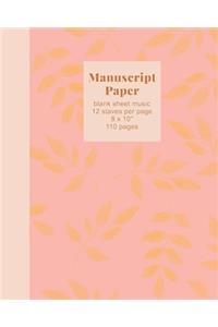 Manuscript Paper