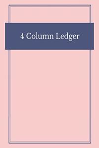 4 Column Ledger
