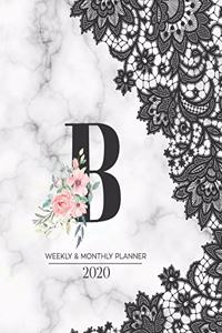 Weekly & Monthly Planner 2020 B