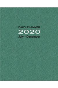 Daily Planner 2020 July-December