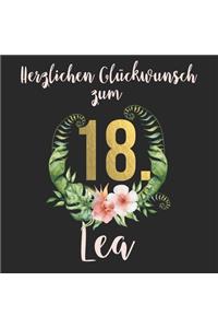 Herzlichen Glückwunsch zum 18. Lea