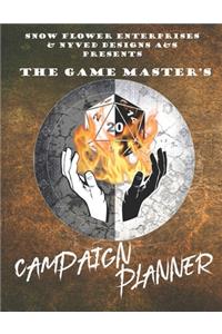The Game Master's Campaign Planner