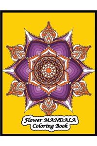 Flower Mandala Coloring Book