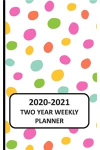 2020-2021 Two Year Weekly Planner