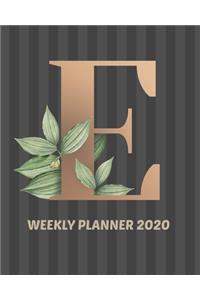 Weekly Planner 2020