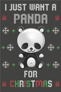 I Just Want A Panda For Christmas