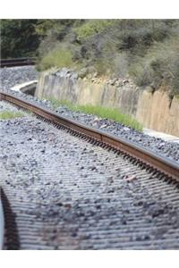 Train Trains Railway Railroad Railroadiana Notebook Journal Diary Compositon