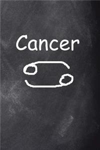 2019 Daily Planner Cancer Symbol Zodiac Sign Horoscope Chalkboard 384 Pages