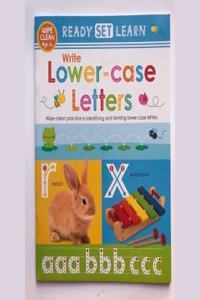 Ready Set Learn Workbooks: Write Lower-Case Letters