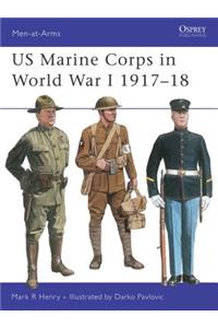 US Marine Corps in World War I 1917–18