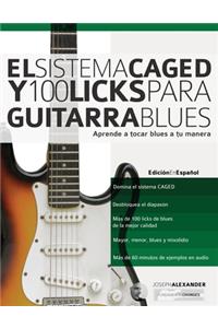 Sistema CAGED y 100 licks para guitarra blues
