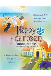 Happy Fourteen # 5: Summer time - Vacation time Puppies go to School