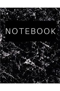 Notebook - Black Marble Composition Book