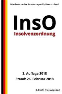 Insolvenzordnung - InsO, 3. Auflage 2018