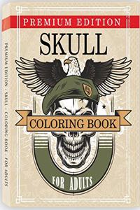 Skull Coloring Book for Adults