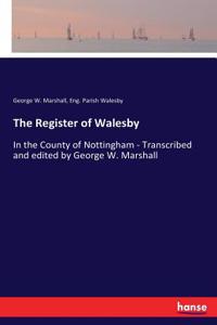 The Register of Walesby