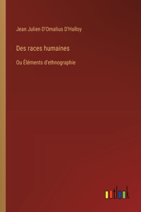 Des races humaines